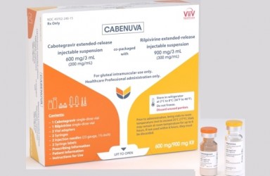 进展|Cabenuva(卡博特韦/利匹韦林)美国获批治疗12岁及以上/体重至少35公斤HIV患者