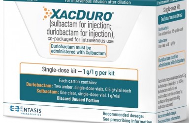 新药|Xacduro美国获批治疗18岁及以上医院获得性细菌性肺炎(HABP)/呼吸机相关性细菌性肺炎(VABP)