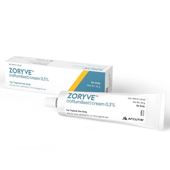 新药|Zoryve(Roflumilast)乳膏剂美国获批治疗12岁以上斑块状银屑病