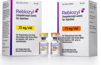 进展|Reblozyl美国获批治疗骨髓增生异常综合症(MDS/MPN-RS-T)成人患者贫血