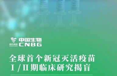 进展|中国生物新冠灭活疫苗Ⅰ/Ⅱ期临床研究成功