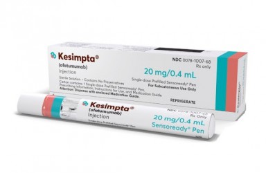 数据|Kesimpta(奥法木单抗)一线治疗复发型多发性硬化症(RMS)疗效和安全性