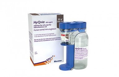 进展|HYQVIA(免疫球蛋白10%)欧盟获批维持治疗慢性炎症性脱髓鞘性多发性神经病(CIDP)