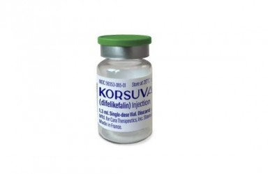 新药|Korsuva(Difelikefalin)美国获批治疗慢性肾病(CKD)透析成人患者的中重度瘙痒(CKD-aP)