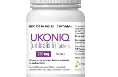 新药|Ukoniq(Umbralisib)美国获批治疗复发/难治性边缘区淋巴瘤(MZL)和复发/难治性滤泡性淋巴瘤(FL)