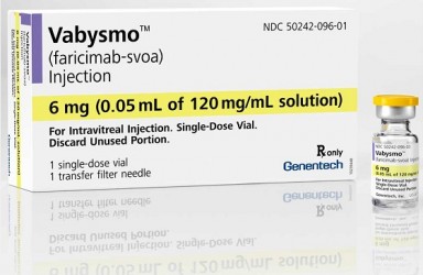 进展|Vabysmo(Faricimab)美国获批治疗视网膜静脉阻塞(RVO)继发黄斑水肿