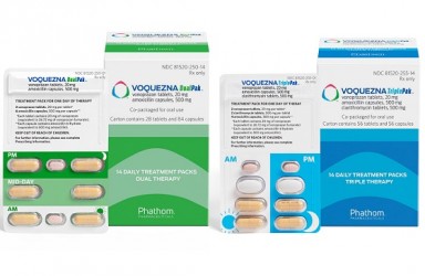 新药|VOQUEZNA(TRIPLE PAK&DUAL PAK)美国获批治疗成人幽门螺杆菌感染