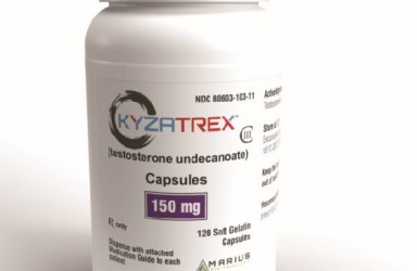 新药|KYZATREX美国获批治疗性腺机能减退症