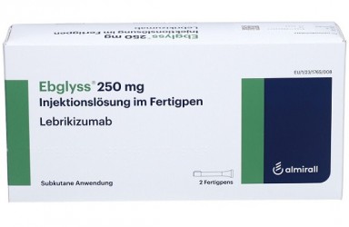 新药|EBGLYSS(Lebrikizumab)欧盟获批治疗中度至重度特应性皮炎(AD)