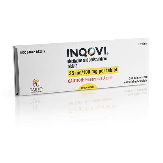 新药|inqovi(地西他滨口服片)美国获批治疗骨髓增生异常综合征(mds)和
