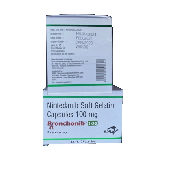 印度尼达尼布100mg