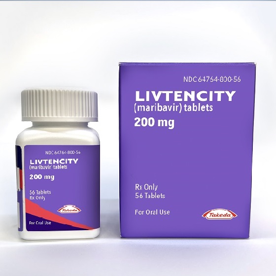 新药livtencitymaribavir美国获批治疗移植后难治性巨细胞病毒cmv感染