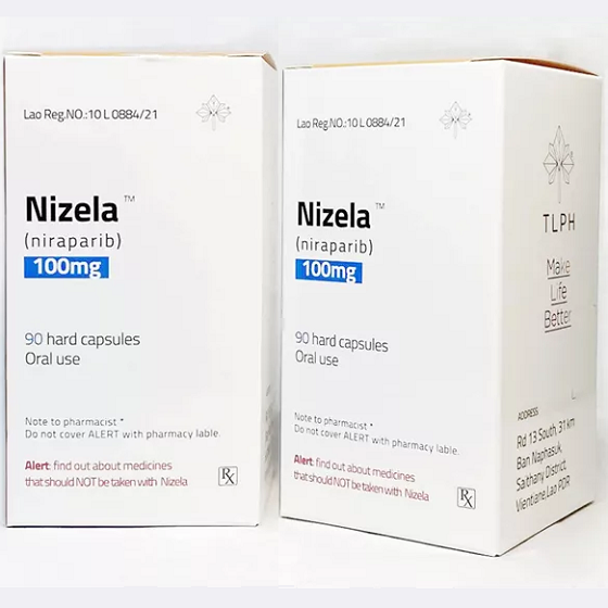 100mg*90胶囊/盒参考:尼拉帕尼说明书索引:尼拉帕利