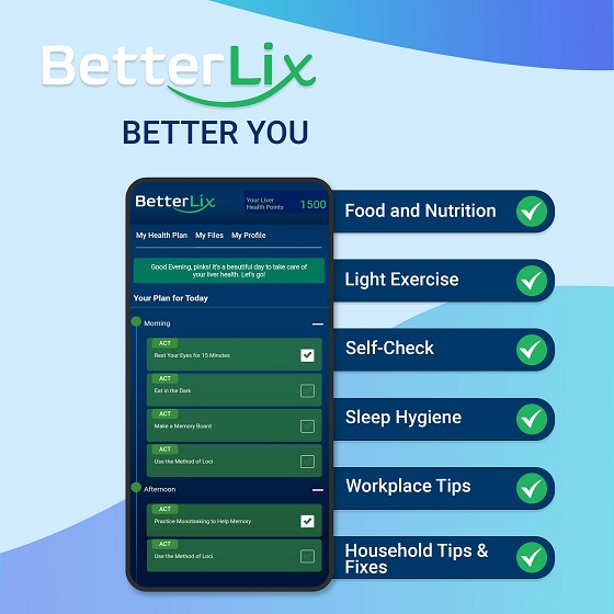 上市|BetterLix智能数字肝脏健康教练美国发布对抗脂肪肝 | 百配健康-阅读越健康!